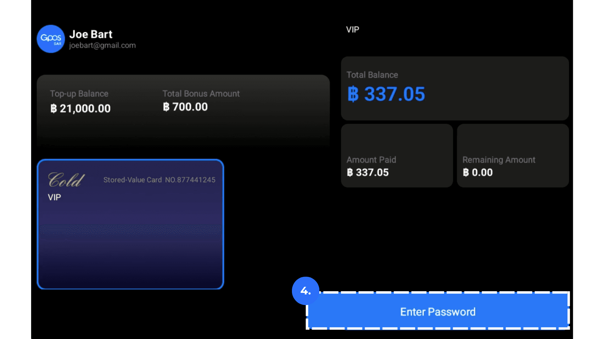 Pay with a Membership Card – illustration 4